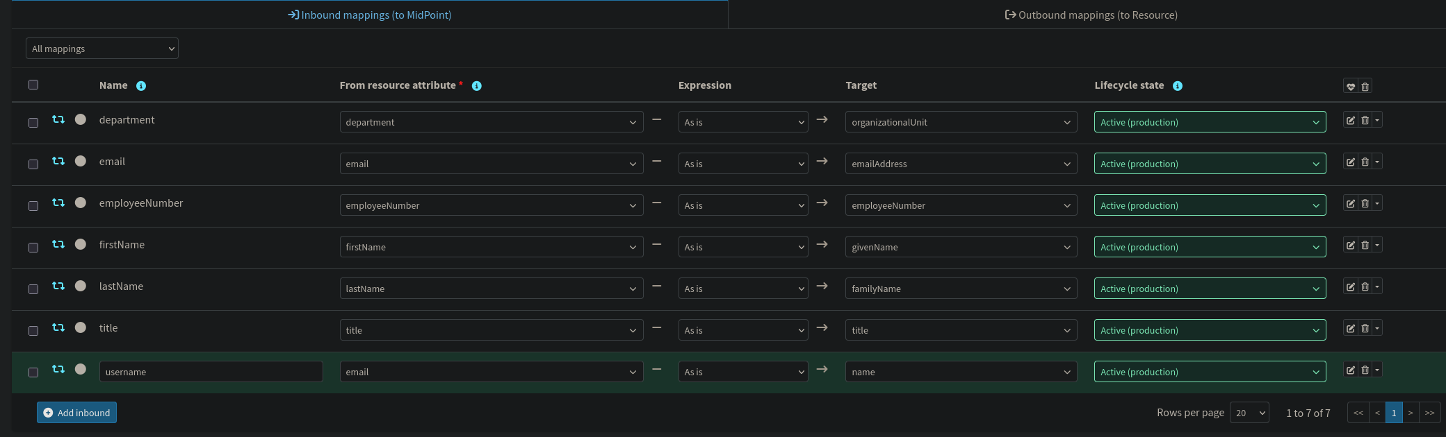 Creating the HR Mappers