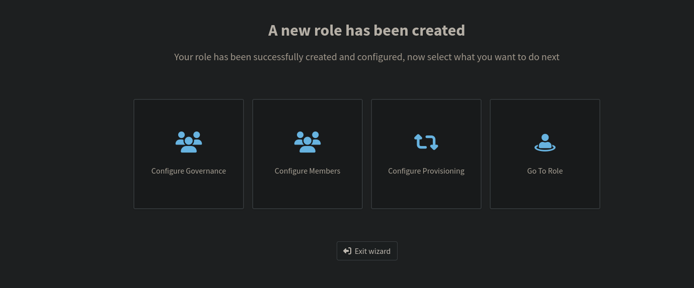 Configure Provisioning